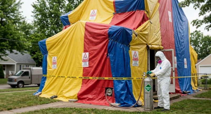 Spider Fumigation Service in Fredericksburg, VA